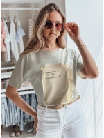 Dámske sivé tričko CHANTE FashionStreet RY2595