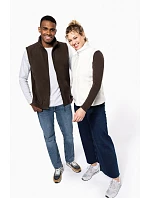 Kariban K 913 Mikrofleecová vesta „Luca“ 20.K913 cloudy blue heather