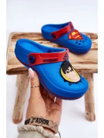 Dziecięce Kroksy Superman Grendene Kids JJ385004 Niebieskie