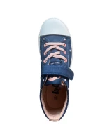 Dievčenské džínsy Jr LCW-24-02-2161K modré s ružovou - Lee Cooper Dievčenské džínsy Jr LCW-24-02-2161K modré s ružovou - Lee Cooper