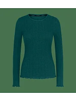 Blúzka Versatile Rib Top LSL zelená Green – TRIUMPH Blúzka Versatile Rib Top LSL zelená Green – TRIUMPH