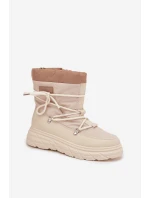 Dámske zimné topánky na zips Lee Cooper LCJ 25 44 3931 Beige Dámske zimné topánky Dámske zimné topánky na zips Lee Cooper LCJ 25 44 3931 Beige Dámske zimné topánky