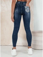 Dámske džínsové nohavice LACOY blue FashionStreet UY1917 Dámske džínsové nohavice LACOY blue FashionStreet UY1917