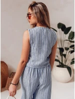 Dámska vesta LINELIA modrá FashionStreet PY0134 Dámska vesta LINELIA modrá FashionStreet PY0134