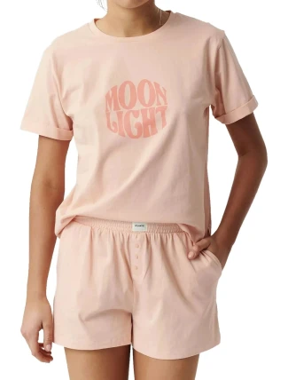 Dámske pyžamo 487 peach - Atlantic