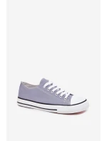 Damskie Klasyczne Trampki Niebieskie Omerta