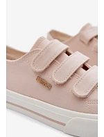 Detské tenisky na suchý zips Big Star TT374174 Beige