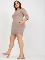 Šaty RV SK 7612.75P tmavo lila