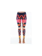 Dámske fitness legíny Six Deuce Aztec - multicolor - Litex