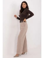 Šnúrové nohavice model 220752 Taliansko Moda Šnúrové nohavice model 220752 Taliansko Moda