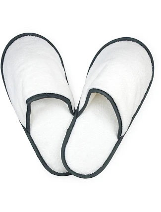 The One Towelling Slippers Froté papuče 48.1026 biela/antracitová The One Towelling Slippers Froté papuče 48.1026 biela/antracitová