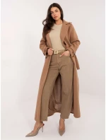 Dámske džínsové nohavice J1571 6.08 brown - FPrice Dámske džínsové nohavice J1571 6.08 brown - FPrice