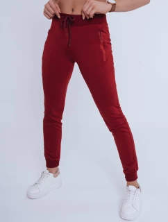 Dámske tepláky JULIET bordová FashionStreet UY0823