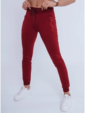 Dámske tepláky JULIET bordová FashionStreet UY0823