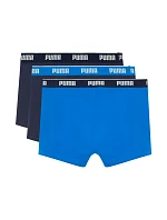 Pánske boxerky Puma, balenie po 3 kusoch, tmavomodré, modré 947130 06 Pánske boxerky Puma, balenie po 3 kusoch, tmavomodré, modré 947130 06