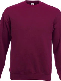 Mikina Fruit of the Loom Classic Set-In Sweat 16.2202, bordová