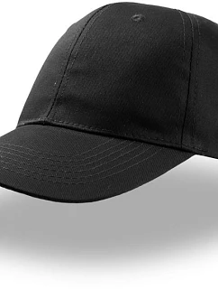 Atlantis Headwear Start Six 6-panelová čiapka „Start Six“ 33.0033 čierna