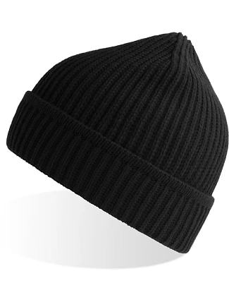 Atlantis Headwear Maple Pletená čiapka „Maple“ 33.0112 čierna Atlantis Headwear Maple Pletená čiapka „Maple“ 33.0112 čierna