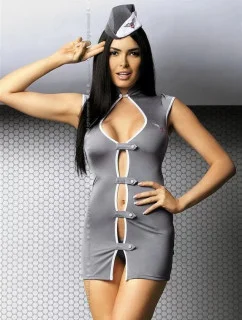 Sexy kostým Stewardess - Obsessive