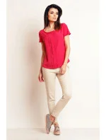 Dámska blúzka M098 Dark Pink - Infinite You