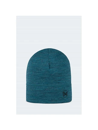 Czapka termoaktywna Buff Lightweight Merino Beanie - solid teal rozmiar: m