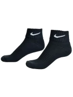 Nike Value Quarter bavlnené ponožky 3 páry SX4926 001