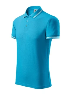 Urban pánske polo tričko tyrkysové