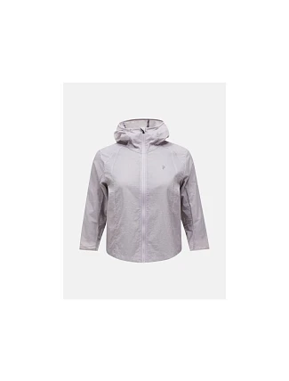Dámska bunda PEAK PERFORMANCE W Discover Wind Jacket, sivá Dámska bunda PEAK PERFORMANCE W Discover Wind Jacket, sivá