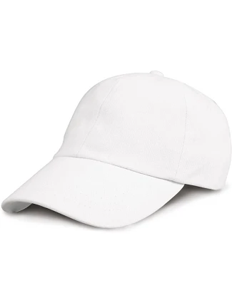 Result Headwear RC 024X 6-panelová nízkoprofilová čiapka s kšiltom 28.024X biela Result Headwear RC 024X 6-panelová nízkoprofilová čiapka s kšiltom 28.024X biela