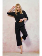 3445 DÁMSKE DLHÉ PYŽAMO MELANIA S-XL