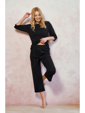 3445 DÁMSKE DLHÉ PYŽAMO MELANIA S-XL