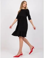 Šaty RV SK 7554.74P čierna Šaty RV SK 7554.74P čierna