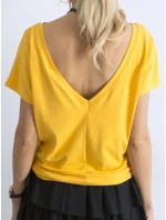 Tričko RV TS 4662.86 tmavo žltá