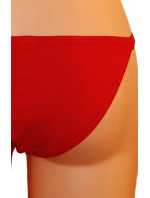 Dámske plavky dvojdielne bikiny 2COLOR dvojfarebné červené - Červená - OEM