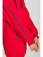 Dámska mikina M696 červená - Made Of Emotion