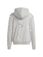Adidas Biuv Zip Hoodie Jr IS3755 Mikina s kapucňou