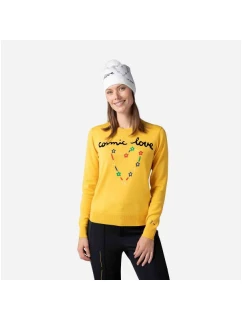 Rossignol W Esther Sveter s okrúhlym výstrihom Yellow