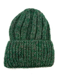 Dámska čiapka 24519 042 Tmavozelené odlesky - P&M