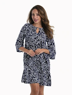 Plážová tunika 8134 námornícka biela - Anita Classix