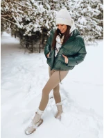 Dámska bunda SIMMON zelená FashionStreet TY3049