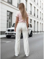 Dámske tepláky DRESSANIK ecru FashionStreet UY2703