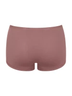 Dámske bavlnené krátke nohavice GO Daily - BROWN - hnedá 1141 - SLOGGI