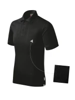 Resist Heavy Polo Shirt black 01 (štítok značky)