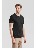 Fruit of the Loom Iconic 150 V-Neck T Tričko s výstrihom do V 16.1442 biele