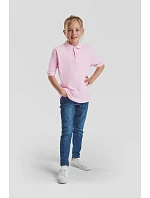 Fruit of the Loom Kids 65/35 Polo Detské piqué polo 16.3417 tmavomodrá