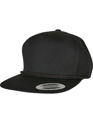 Flexfit 6002 5-panelová čiapka s výstuhou „Poplin Golf“ 55.6002 čierna Flexfit 6002 5-panelová čiapka s výstuhou „Poplin Golf“ 55.6002 čierna