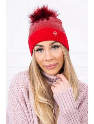 Čiapka K198 červená