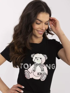 Tričko NM TS JX 09328.65P čierno-ružové