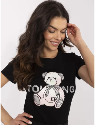 Tričko NM TS JX 09328.65P čierno-ružové