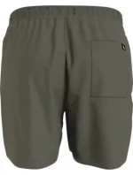 Pánske plavky MEDIUM DRAWSTRING KM0KM01003 LDY olivovo zelená - Calvin Klein Pánske plavky MEDIUM DRAWSTRING KM0KM01003 LDY olivovo zelená - Calvin Klein